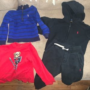 Polo Ralph Lauren 3T Bundle (4 pieces) with 3 pairs of brand new 3t pants (tags)